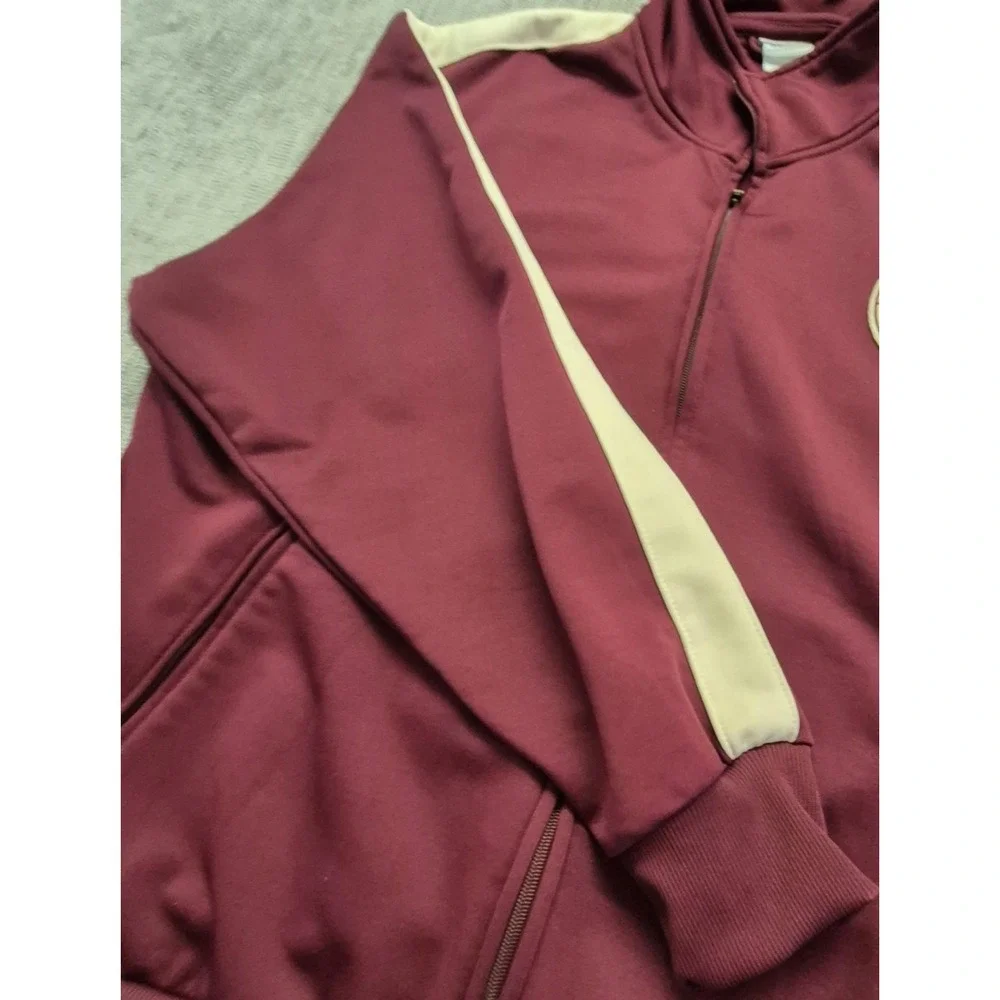 Mississippi State Bulldogs Pro Line Vintage full zip maroon/cream Jacket XL